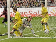 Bóng đá anh, ngoại hạng anh, lịch thi đấu euro 2012, Dortmund chỉ cần 120 giây để "chết"